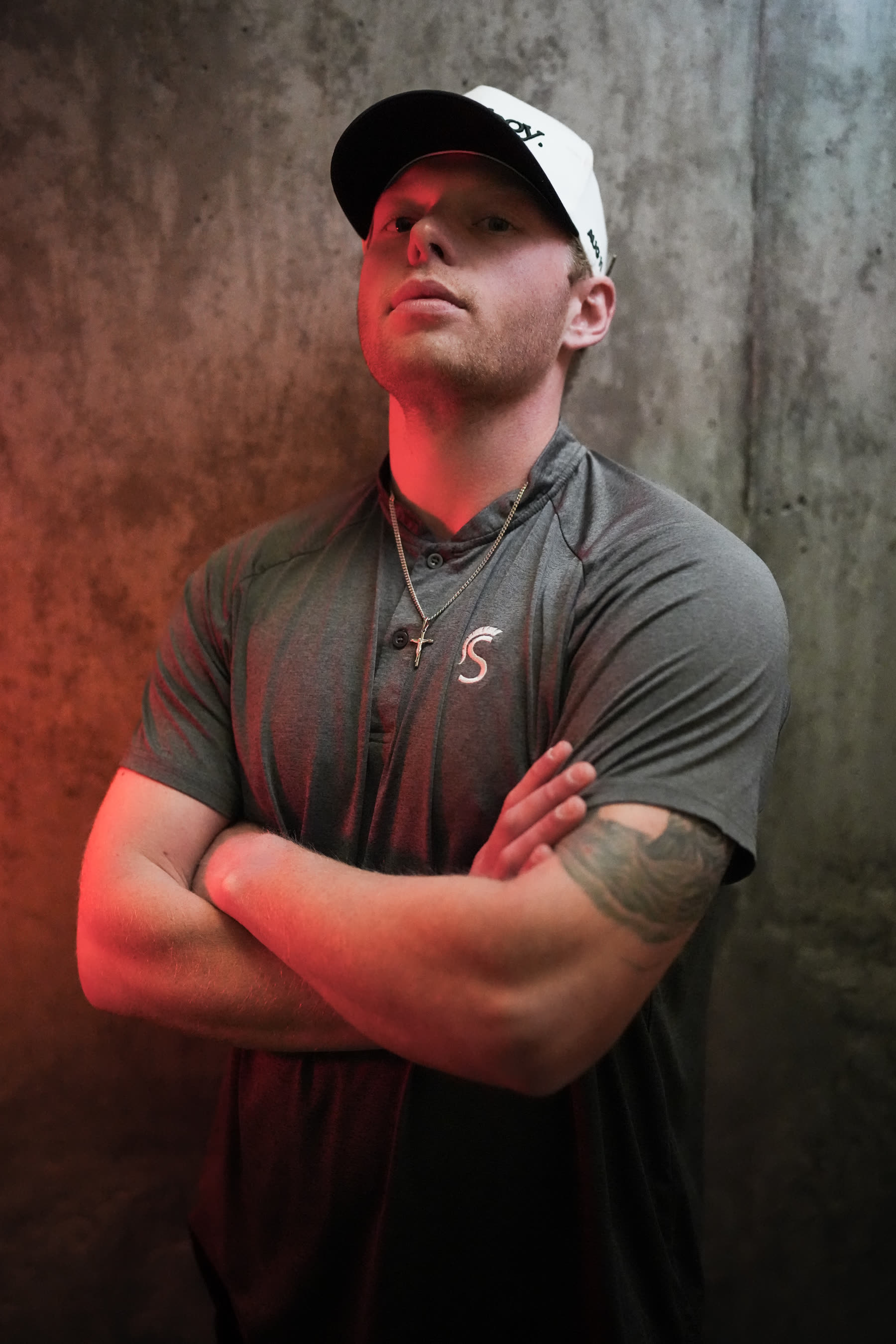 Brand portrait, studio lighting